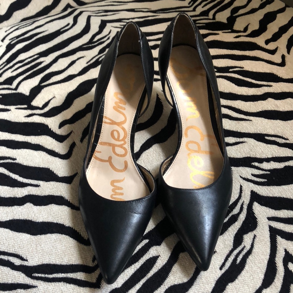 Sam Edelman Black Pumps about 2 inches